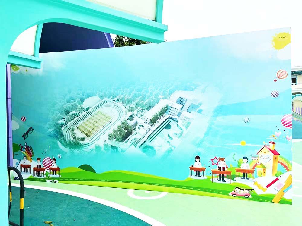 落成啟動儀式活動簽到墻